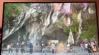 LOURDES FRANCE GROTTO LIVE CAM [upl. by Marguerie822]