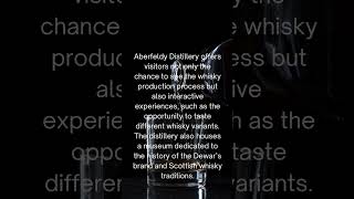 Aberfeldy Distillery interesting facts [upl. by Ares]