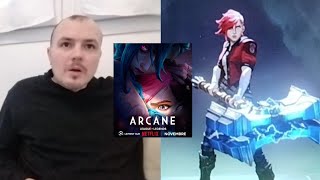 Réaction Arcane saison 2 épisode 1 💥 ça annonce du ÉPIQUE [upl. by Crispa777]