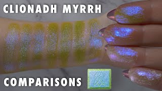 Multichrome Monday  Clionadh Cosmetics Myrrh Comparison do you have it already [upl. by Enohpesrep723]