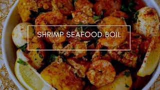 EASY OVEN SHRIMP BOIL IN A BAG  FRUGALLYT [upl. by Nosredneh]