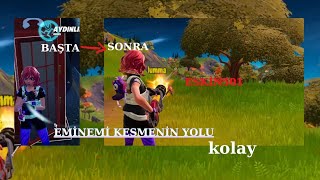 EMİNEMİ KESME TAKTİĞİ  MİNİGUN İNCELEME FORTNİTE CHAPTER 2 REMİX 4K [upl. by Buddie196]