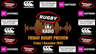 FRIDAY RUGBY PREVIEW  11223 [upl. by Accemahs]