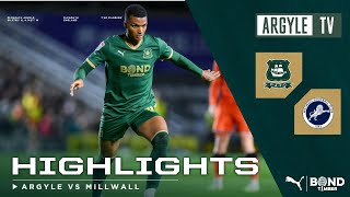 Plymouth Argyle v Millwall highlights [upl. by Chuch]