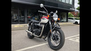 BONNEVILLE T100 LY24 EXM [upl. by Greabe609]