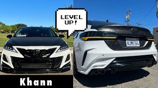 FINALLY Installing Khann Body Kit  TOYOTA CAMRY XSE 2018  2023 [upl. by Douglas]