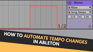 How To Automate Tempo Changes In Ableton [upl. by Brenna]