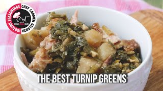 How To Make Easy Turnip Greens [upl. by Moclam426]