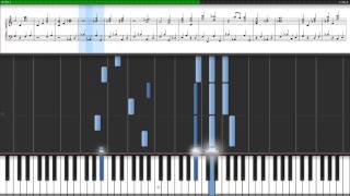 Metal Gear Solid  Enclosure  Piano tutorial sheet music [upl. by Kohn]