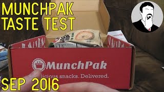 Munchpak Taste Test October 2016  Ashens [upl. by Ahseenal]