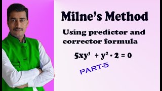 How to solve Milnes method simple steps example PART5 [upl. by Enamart223]