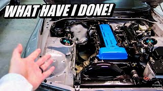 How To Remove Supra Turbo Kit New Build Series [upl. by Alisen733]