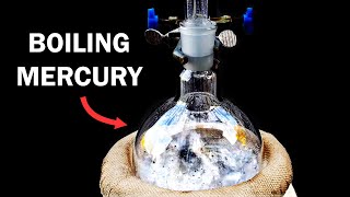 Distilling Mercury Metal [upl. by Gayl933]