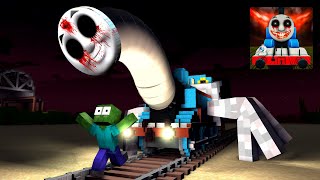 Thomas The Train Attack Minecraft Animation [upl. by Alpers]