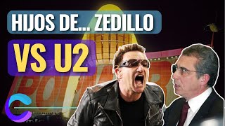 CUANDO LOS HIJOS DE ZEDILLO CORRIERON A U2 DE MÉXICO [upl. by Aerdnaid]