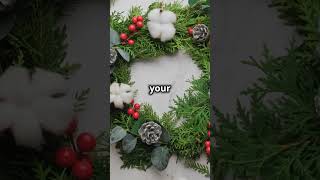 Make a Birdseed Wreath for Winter Wildlife 🐦❄️wildlifegarden birdfeederDIY gardeningtips [upl. by Miharbi]