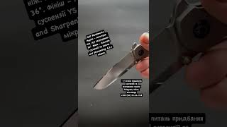 Holt Bladeworks Haptic  finish Diamond suspensions by YS Knives and Sharpening [upl. by Aihsal]