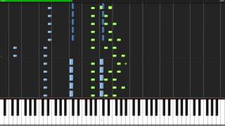 HD E S Posthumus  Unstoppable Free Piano Cover Synthesia  Sheet Music [upl. by Enimrac]