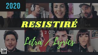 Resistiré 2020  LETRA  LYRICS [upl. by Wulfe363]