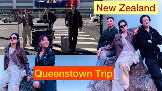 South Island Trip Queenstown  New Zealand🇳🇿  Day 1  PaulShahNP  Roshani shah vlog [upl. by Rfinnej242]