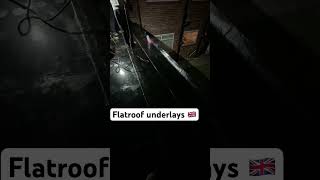 Underlying flat roof work England [upl. by Adnotal792]