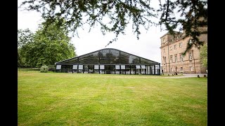 An Orangery Marquee at Hagley Hall [upl. by Veno]