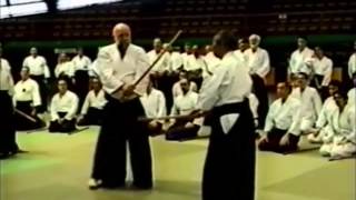 Morihiro Saito Sensei 5 kumitachi with Ulf Evenas Sensei [upl. by Nydroj98]