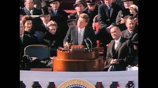 Inaugural Address of John F Kennedy USG 17 MI [upl. by Darn]