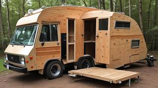 Man Builds Amazing DIY CAMPER From Scratch  Start to Finish from buildersblueprint‬ [upl. by Massie]