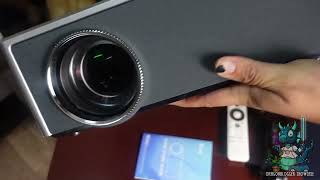 Review of XNANO 5G WiFi Bluetooth Movie Projector [upl. by Osnola]