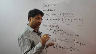 Fourier Transform Part 4  Integral Equations Convolution Theorem and Parsevals Identities  RIM [upl. by Yrret]