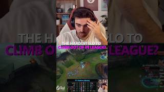 THE HARDEST ELO TO CLIMB OUT OF IN LEAGUE leagueoflegends midbeast shorts [upl. by Vaughan265]