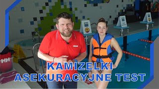 Test kamizelek asekuracyjnych [upl. by Dorelia157]