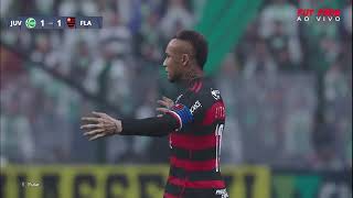 JUVENTUDE X FLAMENGO JUVENTUDE JOGANDO EM CASA NESA GAMEPLAY DE PES 2021 [upl. by Kaslik583]