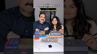 Gen X vs Gen Z Ramayana Quiz Dad vs Daughter Books Edition ytshorts trivianight [upl. by Konstance895]