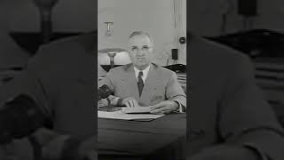 🎥 Historical Moment Truman Announces Hiroshima Bombing 🇺🇸🌏 History Truman Hiroshima WWII [upl. by Elfrida]