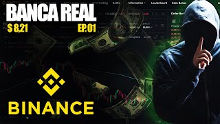 Operando DAYTRADE BINANCE FUTURES  BANCA REAL  Ep01 [upl. by Neva]