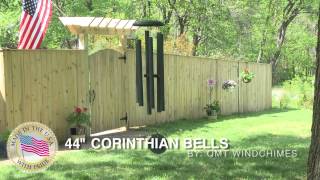 Corinthian Bells® 44quot Green wind chime by Wind River [upl. by Aikemahs348]