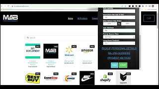 Walmart Bot updated version with hidden functionality Demo By MostAdvancedBot [upl. by Finah]