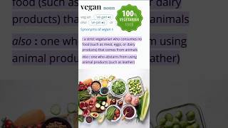 Types of vegetarian diet vegan lactovegetarian Pescatarian [upl. by Lellih]