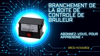 Branchement de boite de contrôle de brûleur fioul [upl. by Lamarre334]