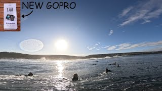 UNBOXING AND TESTING NEW GOPRO HERO 13 POV SURF [upl. by Aerbas]