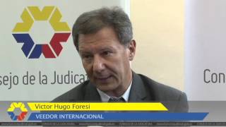 VISITA DE VEEDURÍA INTERNACIONAL A LA ESCUELA DE LA FUNCIÓN JUDICIAL [upl. by Yaner]