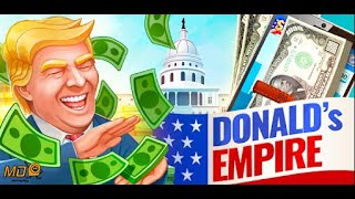 Trumps Empire idle gam‪e‬  Gameplay IOS amp Android [upl. by Rebmeced]