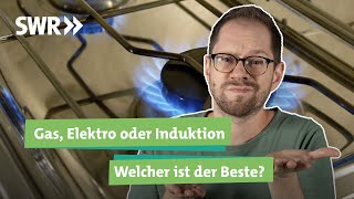 Gas Strom Induktion – mit welchem Herd kocht es sich am besten I Ökochecker SWR [upl. by Ahsatsana]