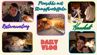 Daily Vlog  Piroschki mit Stampfkartoffeln und Zwiebeln  Resteverwertung  Haushalt  Mamaalltag [upl. by Laira]