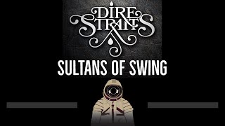 Dire Straits • Sultans of Swing CC 🎤 Karaoke Instrumental Lyrics [upl. by Romy]