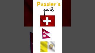 Non Rectangular Flags  brainygames quiz flags [upl. by Rehptosirhc469]