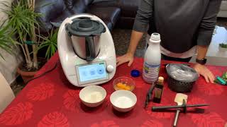 Crema pastelera con Thermomix  recetasmjmix [upl. by Inigo]