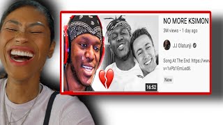 KSI  NO MORE KSIMON  Reaction [upl. by Rucker722]